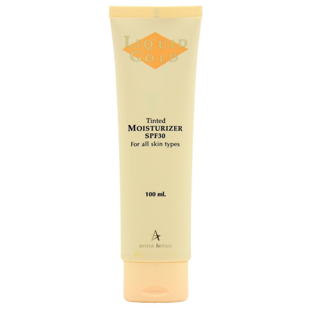 Anna Lotan Liquid Gold Tinted moisturiser SPF30 - 100ml